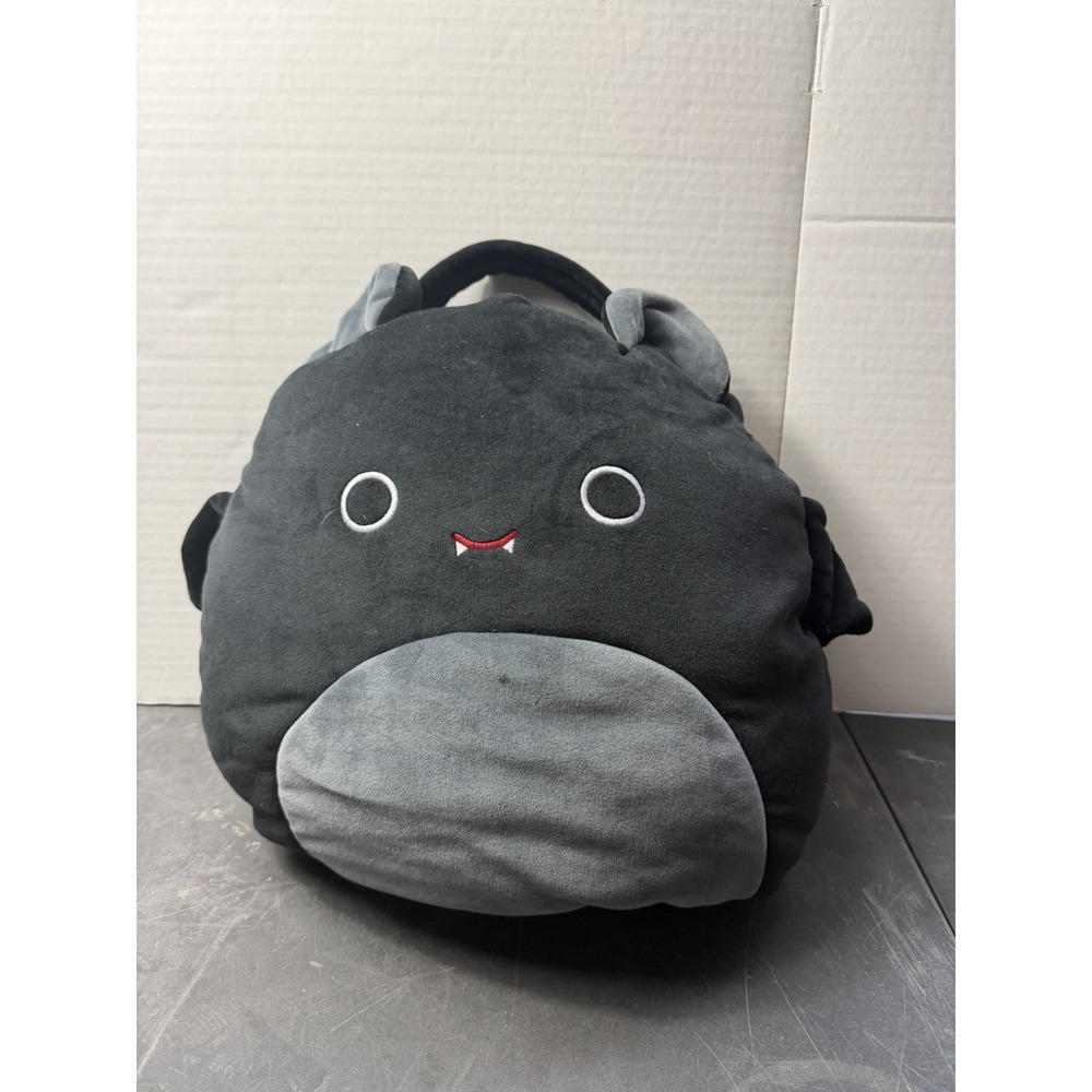 Squishmallow bat purse bag, large size